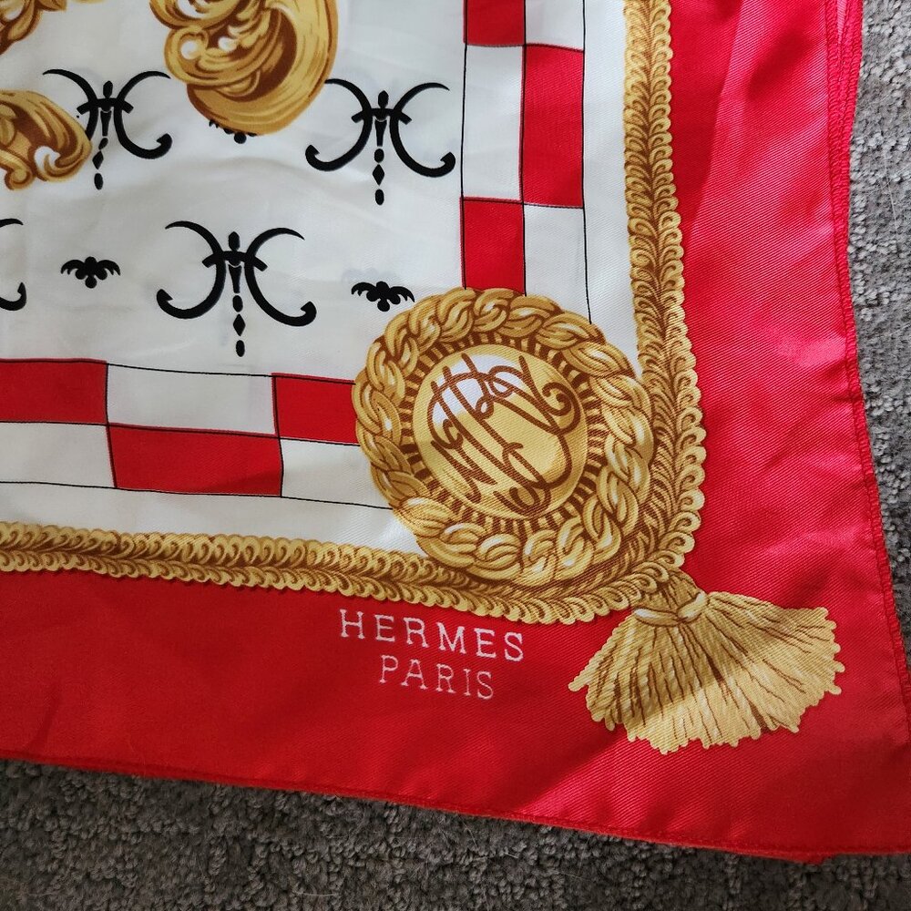 Hermes Grand Champion scarf